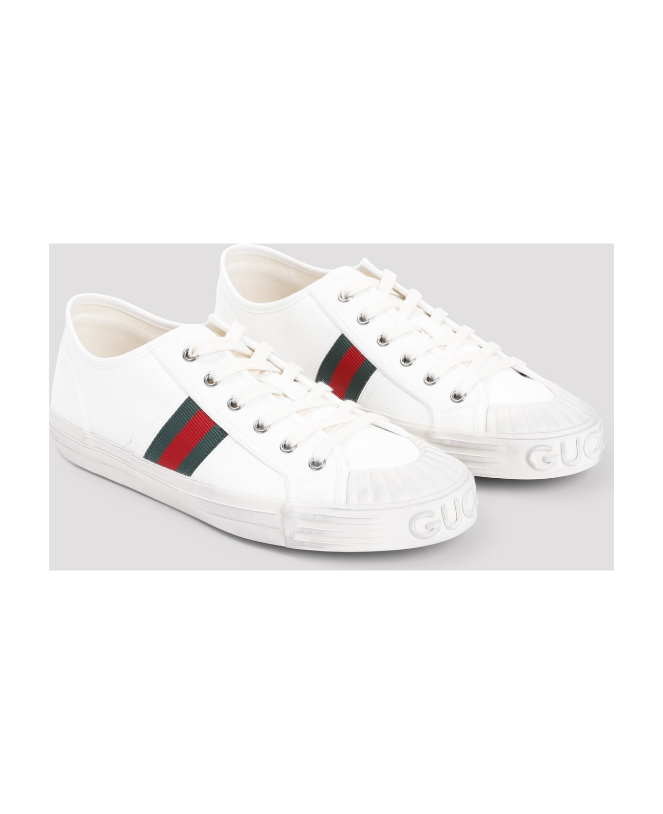 Gucci Julio Sneakers - Grege Wh Vrv