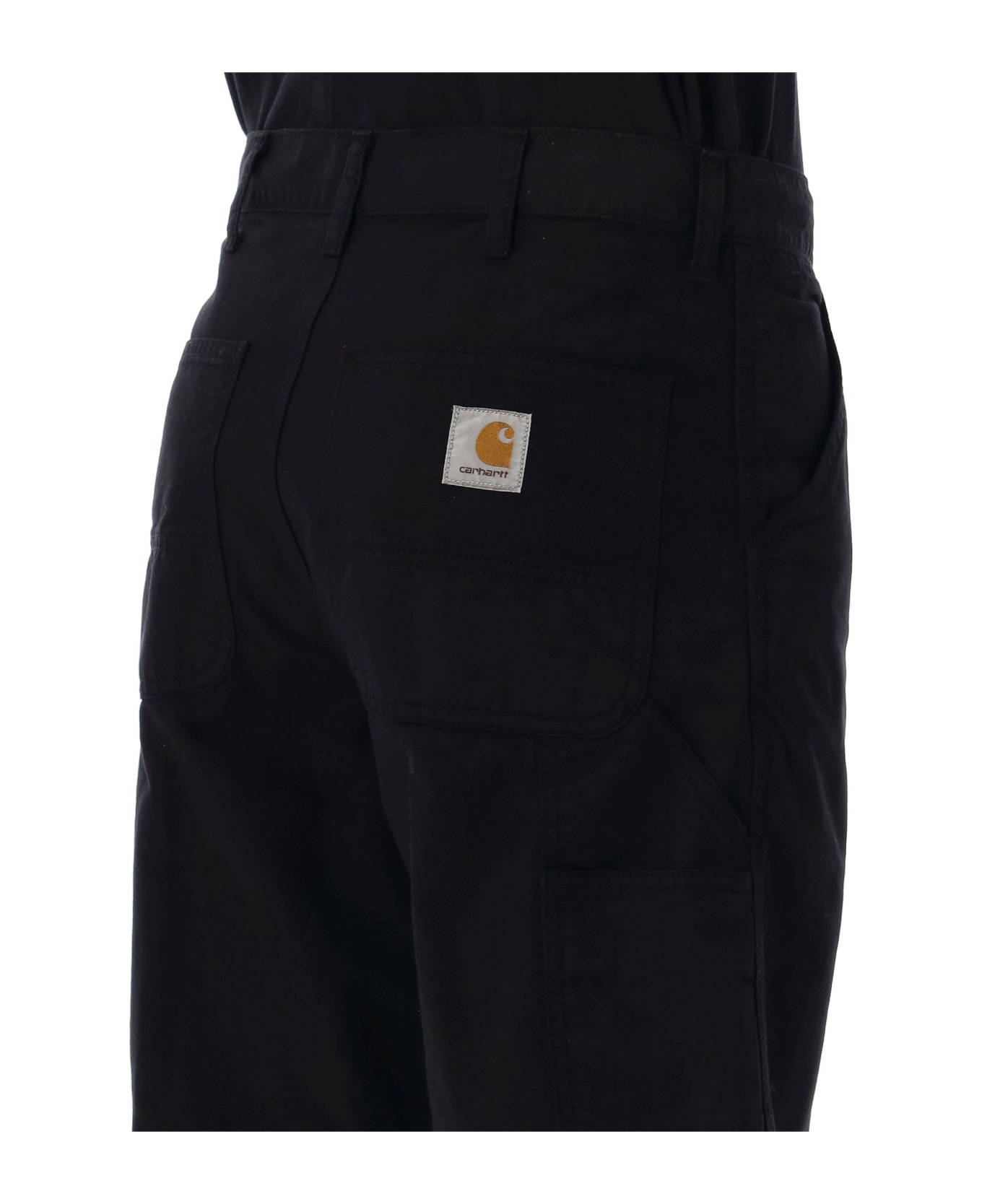 Carhartt Single Knee Short - BLACK ショートパンツ