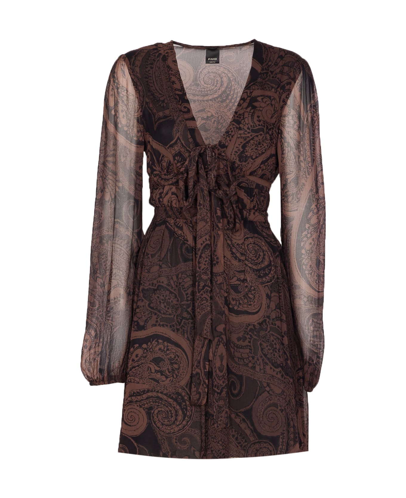 Pinko Sacher Dress - Orange
