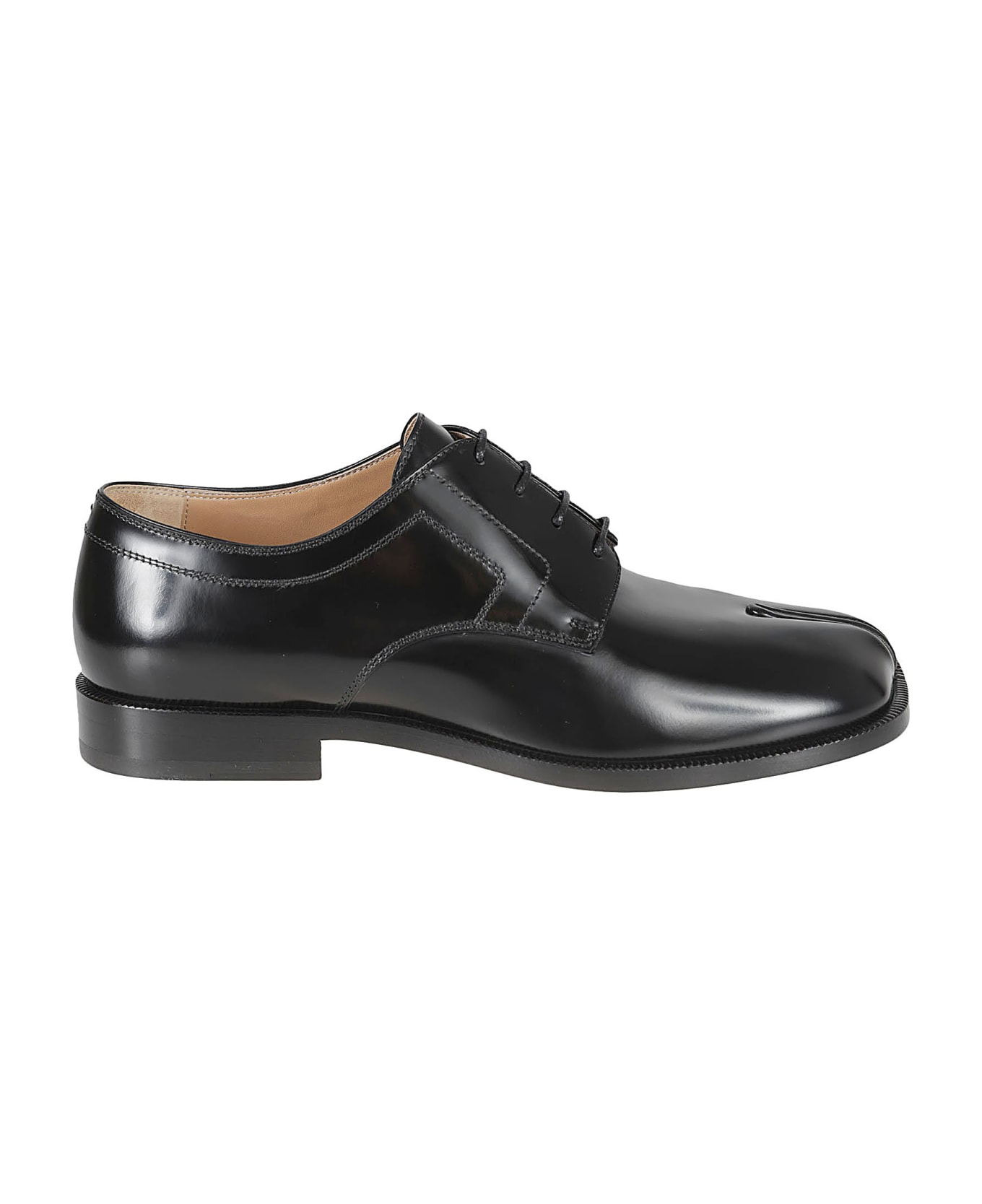 Maison Margiela Tabi Lace-up Shoes style - Black