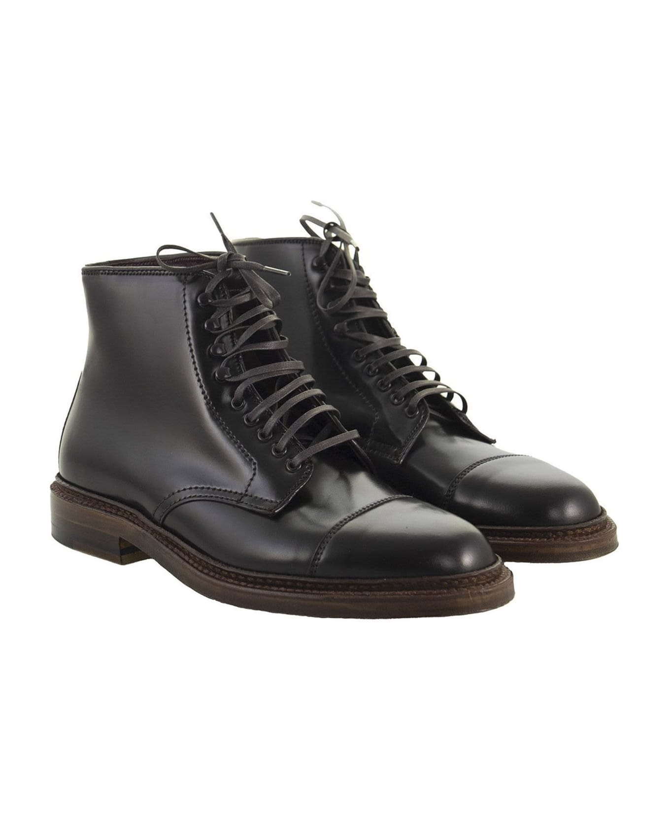 Alden Straight Tip Boot - Burgundy