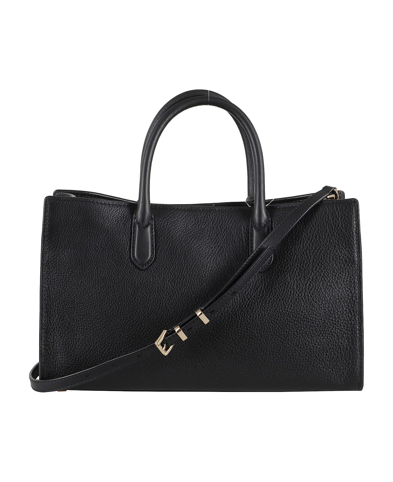 MICHAEL Michael Kors Md Ew Satchel - Black 