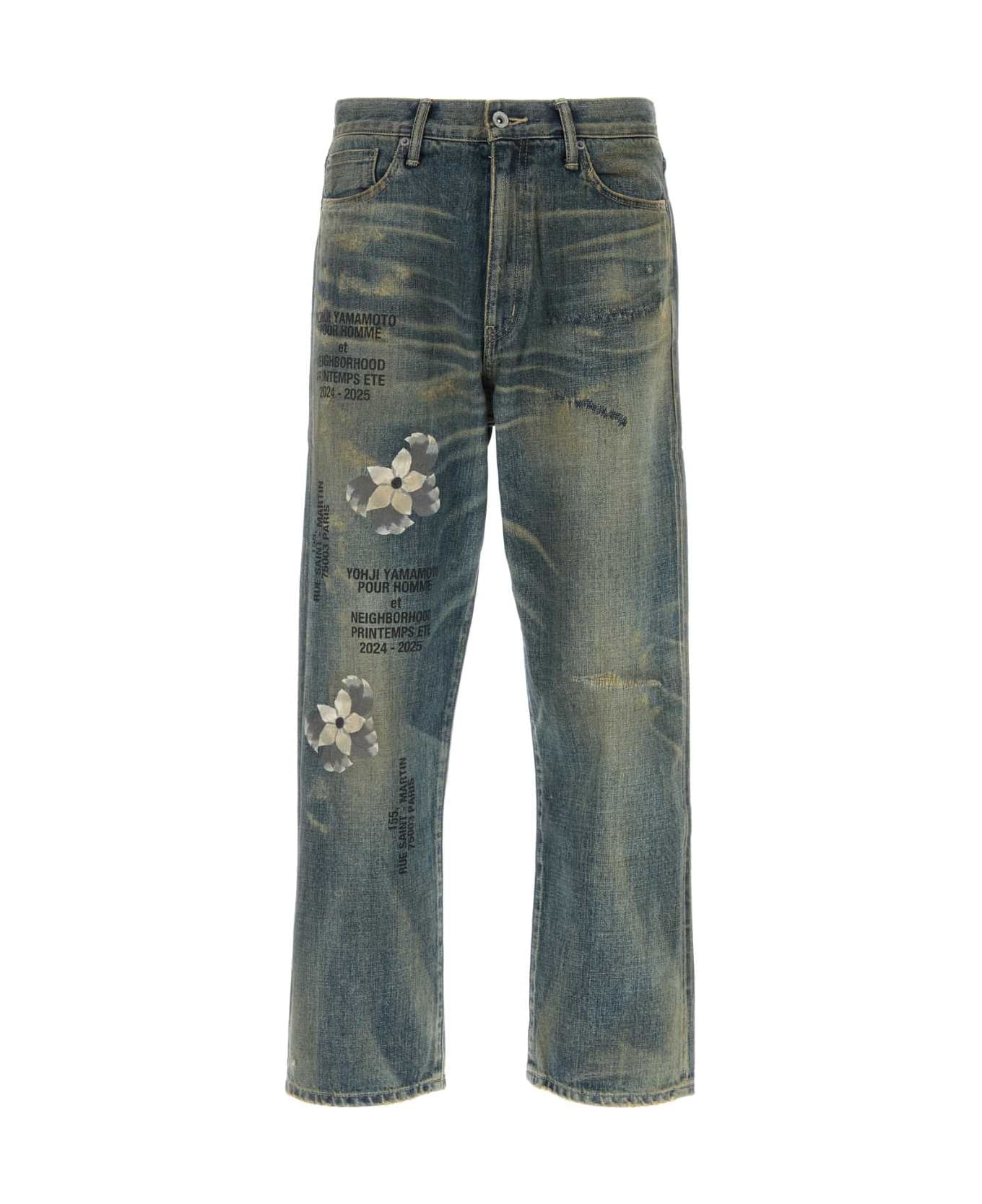 Yohji Yamamoto Denim Jeans - INDIGO