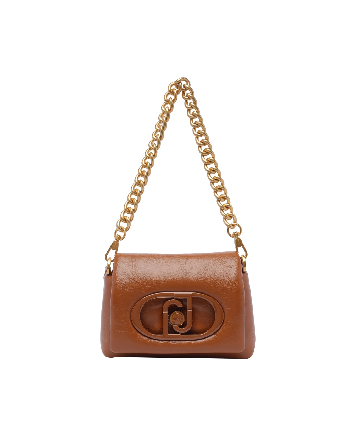 Liu-Jo Logo Crossbody Bag - Brown