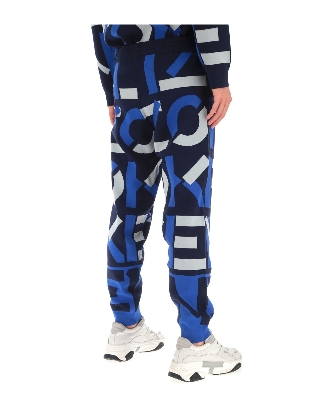 Kenzo Logo Track Pants - Blue スウェットパンツ