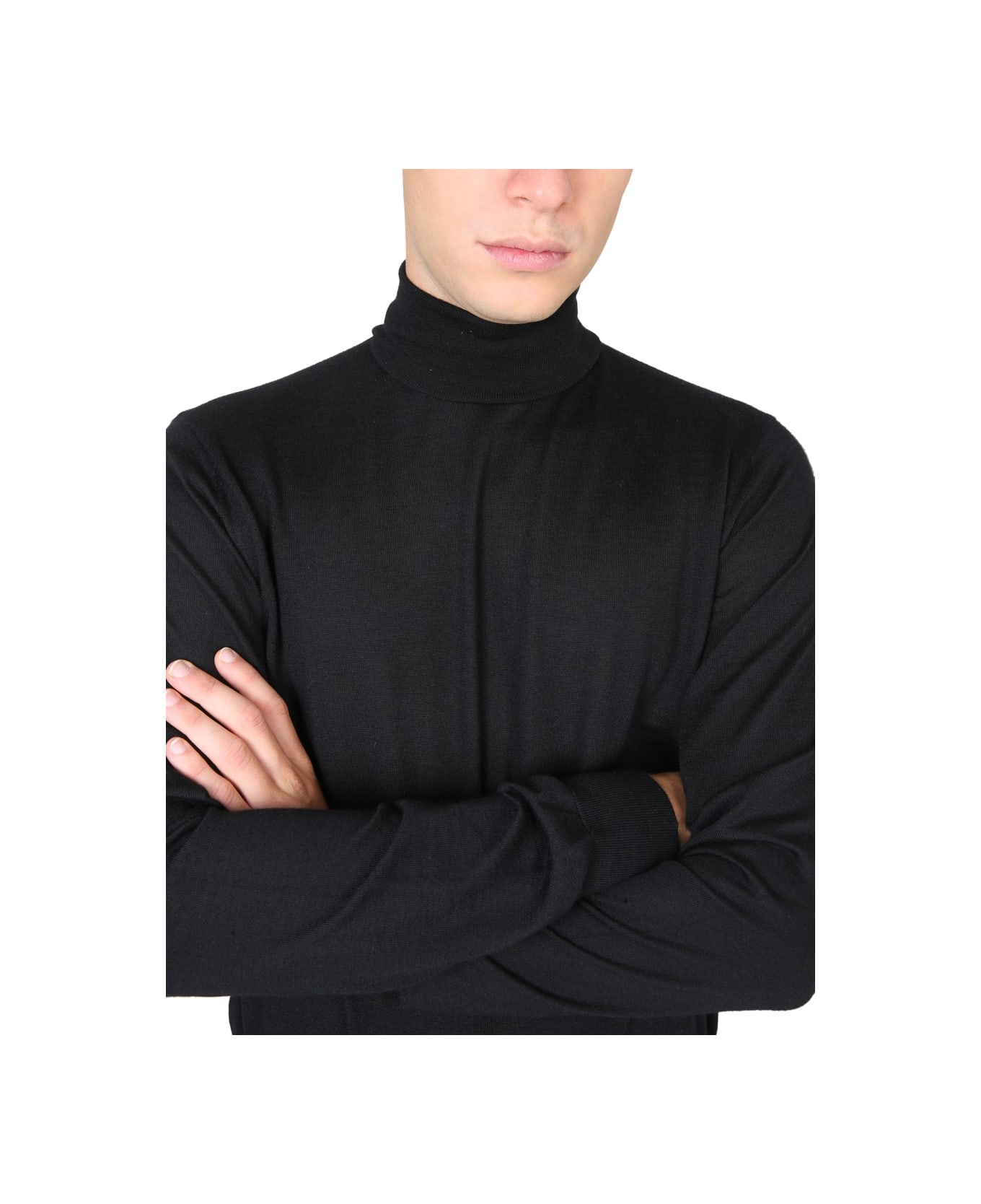 Dolce 
Gabbana Maglia A Collo Alto - BLACK