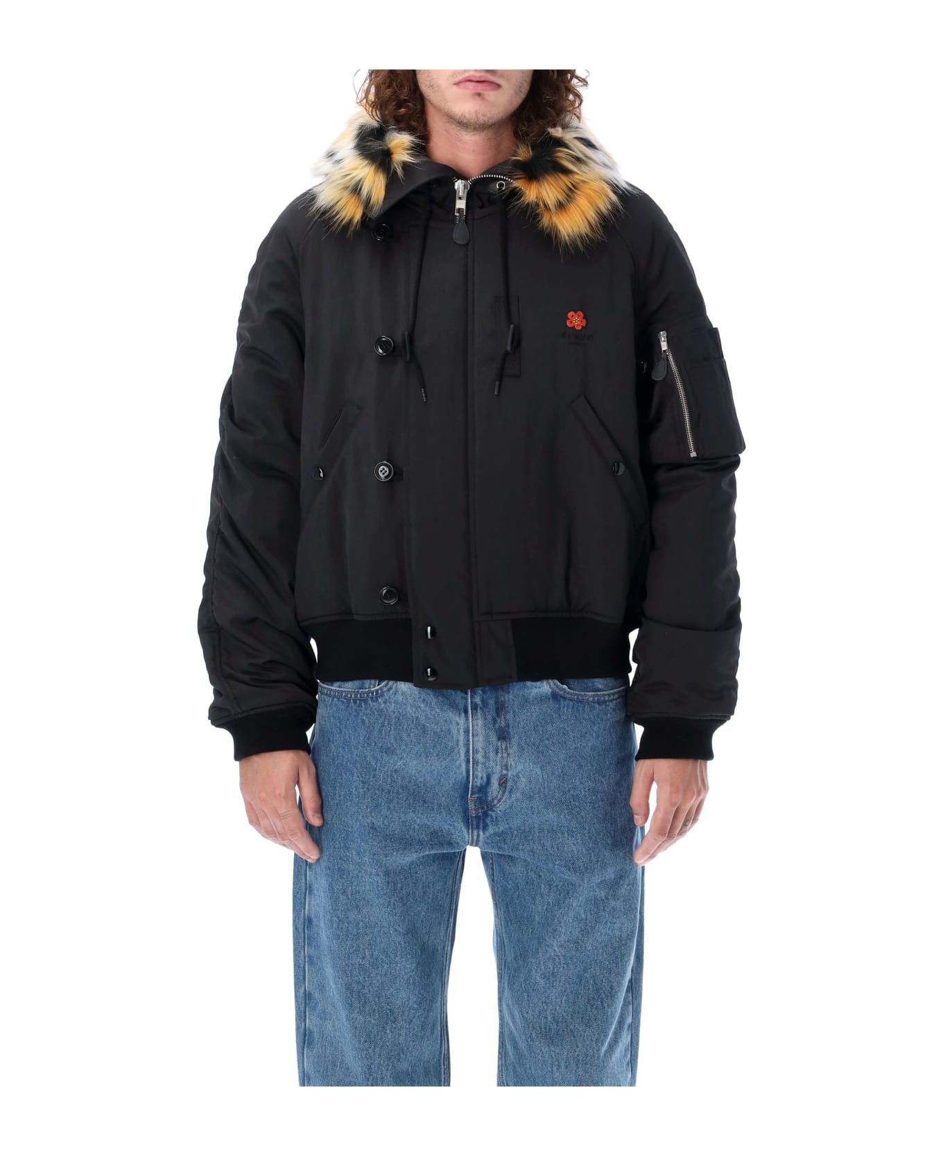 Kenzo Short Hooded Parka | italist