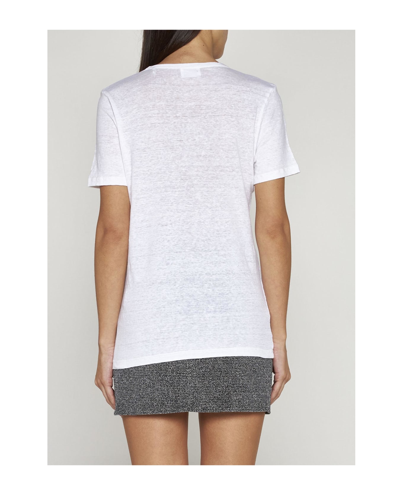 Marant Étoile Kranger Linen T-shirt - White