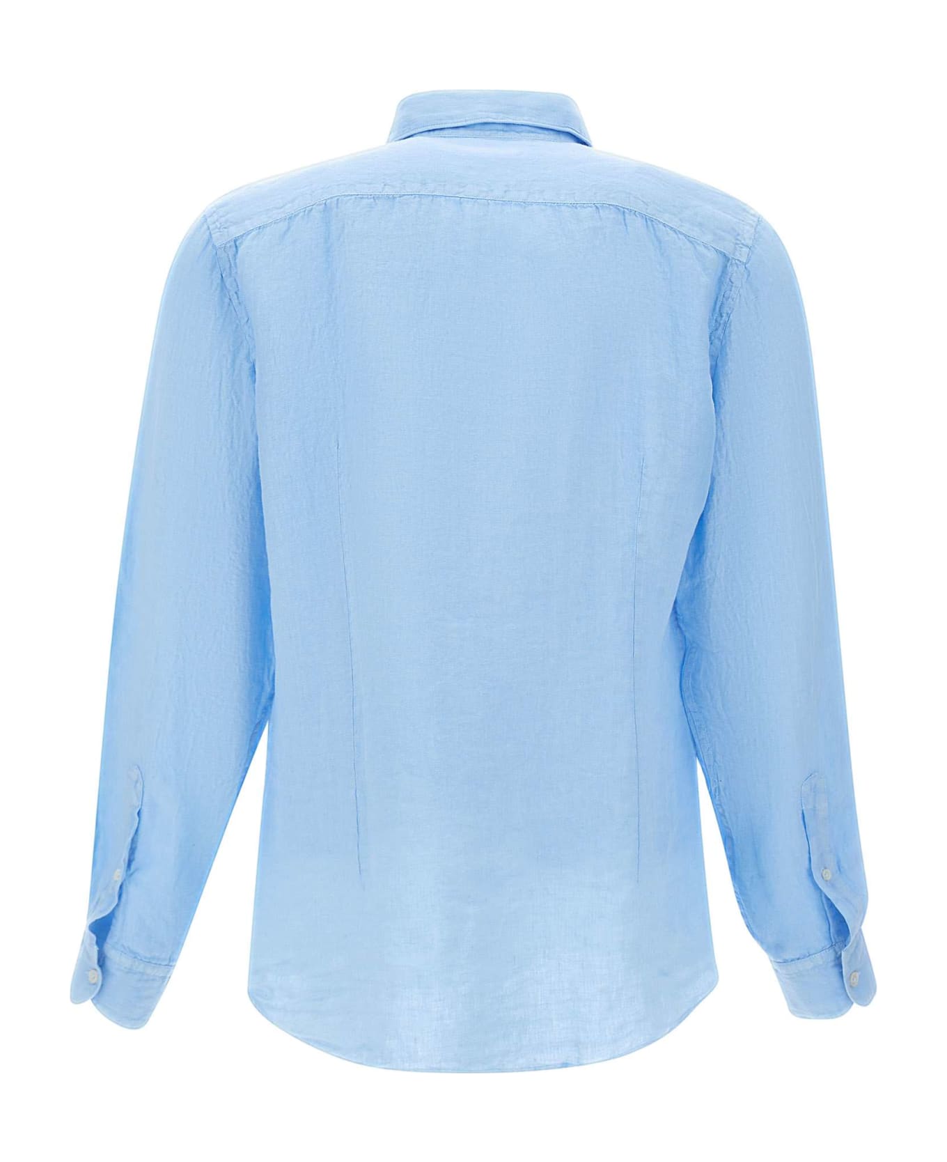 Fay Linen Shirt - Azzurro