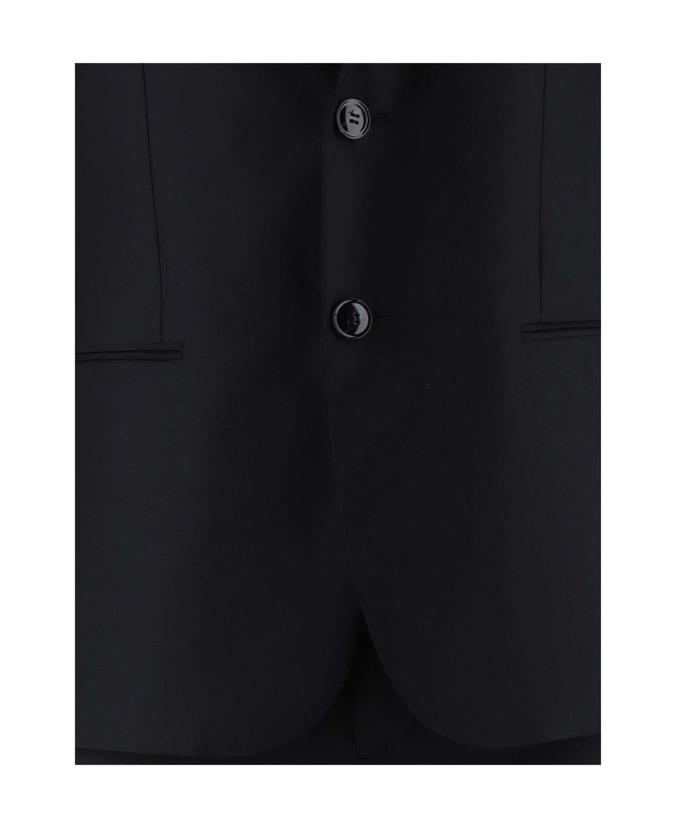 Giorgio Armani Cashmere And Wool Suit - Blue