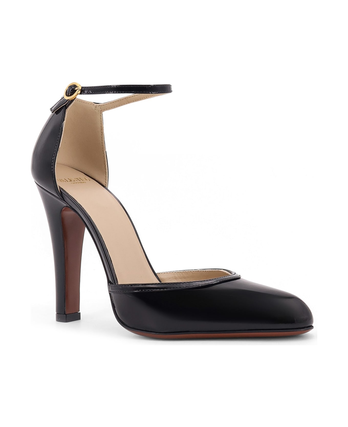 Valentino Garavani Hi Dolly Patent Leather Décolleté - Black