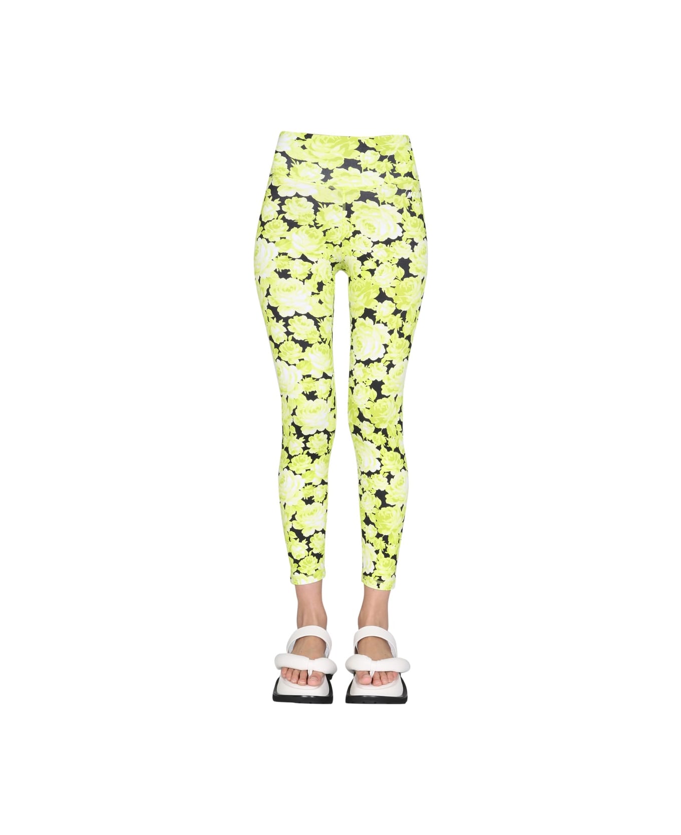 MSGM "active" Leggings - YELLOW