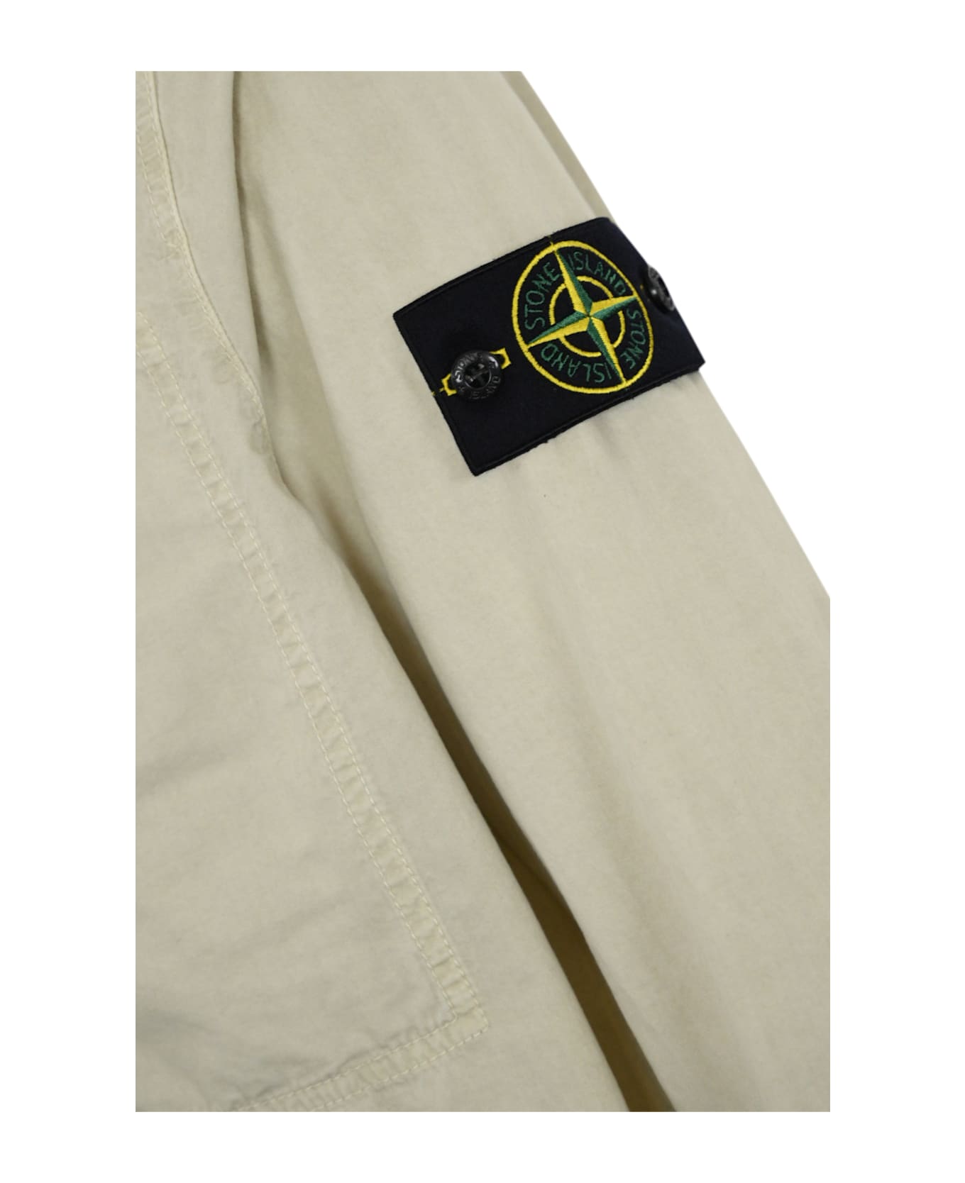 Stone Island Cotton Canvas Jacket 32s00wn - SAND