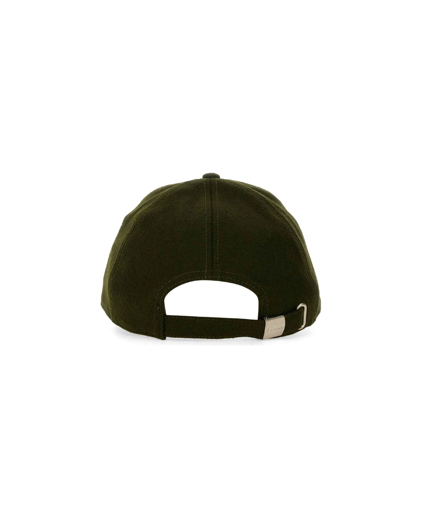 Barbour Baseball Hat With Logo - FOREST GREEN/CLASSIC