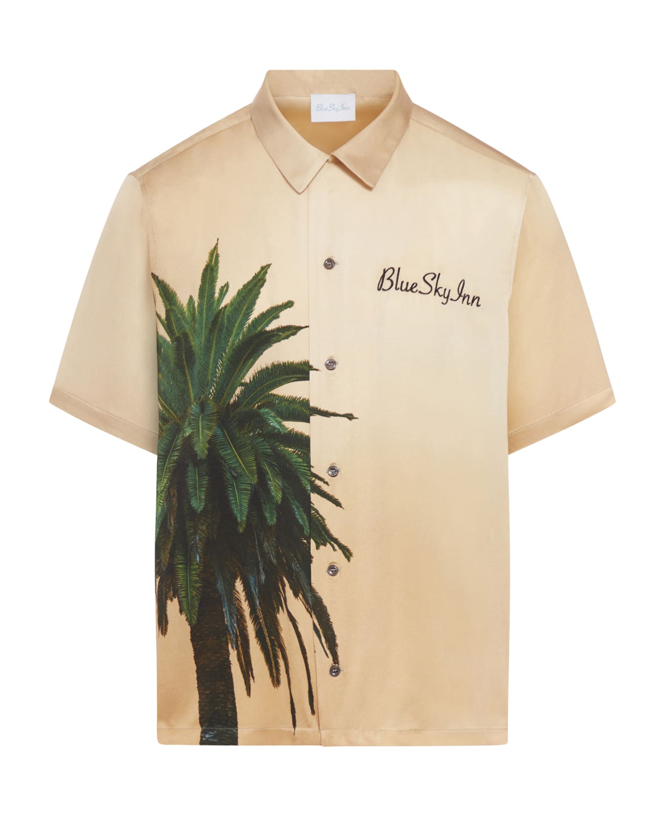 Blue Sky Inn Royal Palm Shirt - Qup Royal Palm