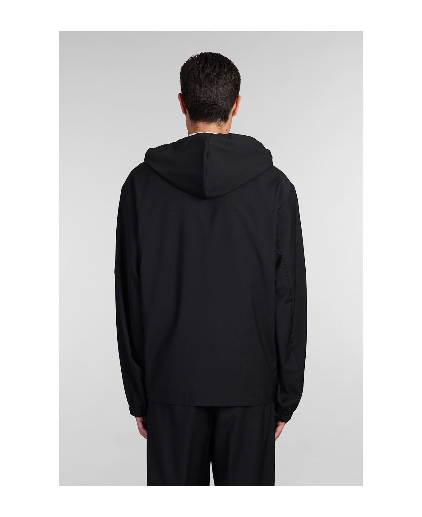 Givenchy Casual Jacket In Black Wool - black