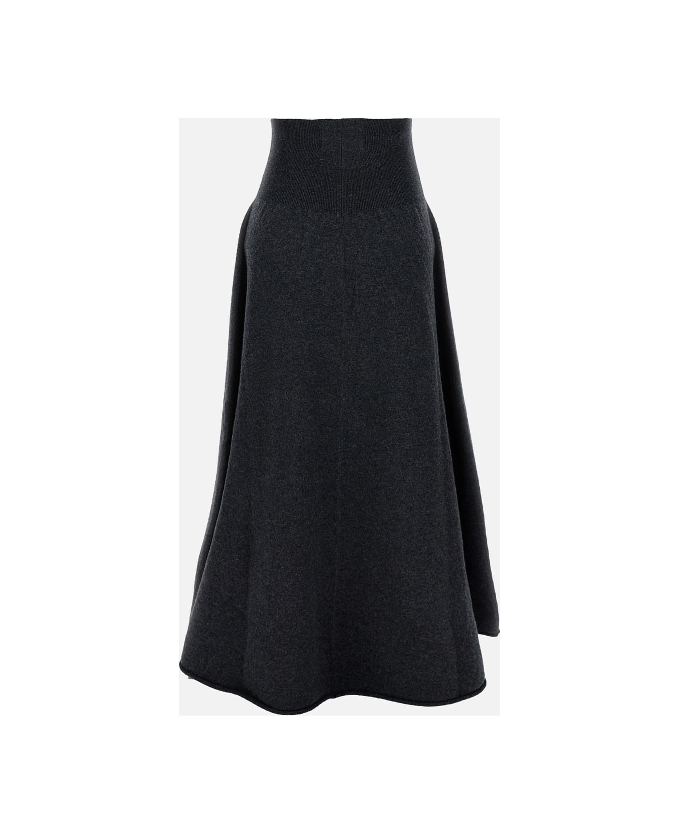 Extreme Cashmere Cashmere Midi Skirt - Grey
