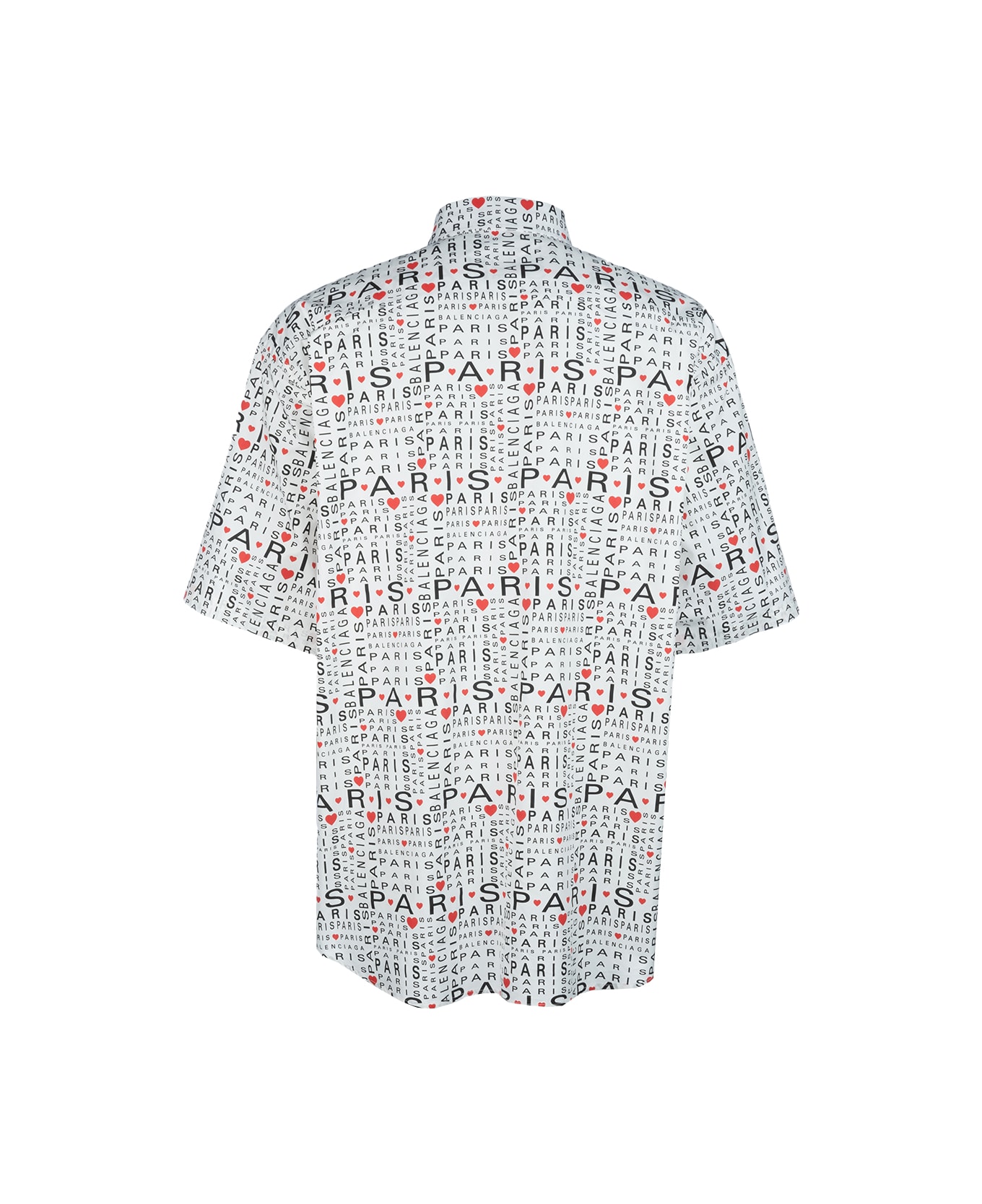 Balenciaga Camicie - WHITE BLACK RED