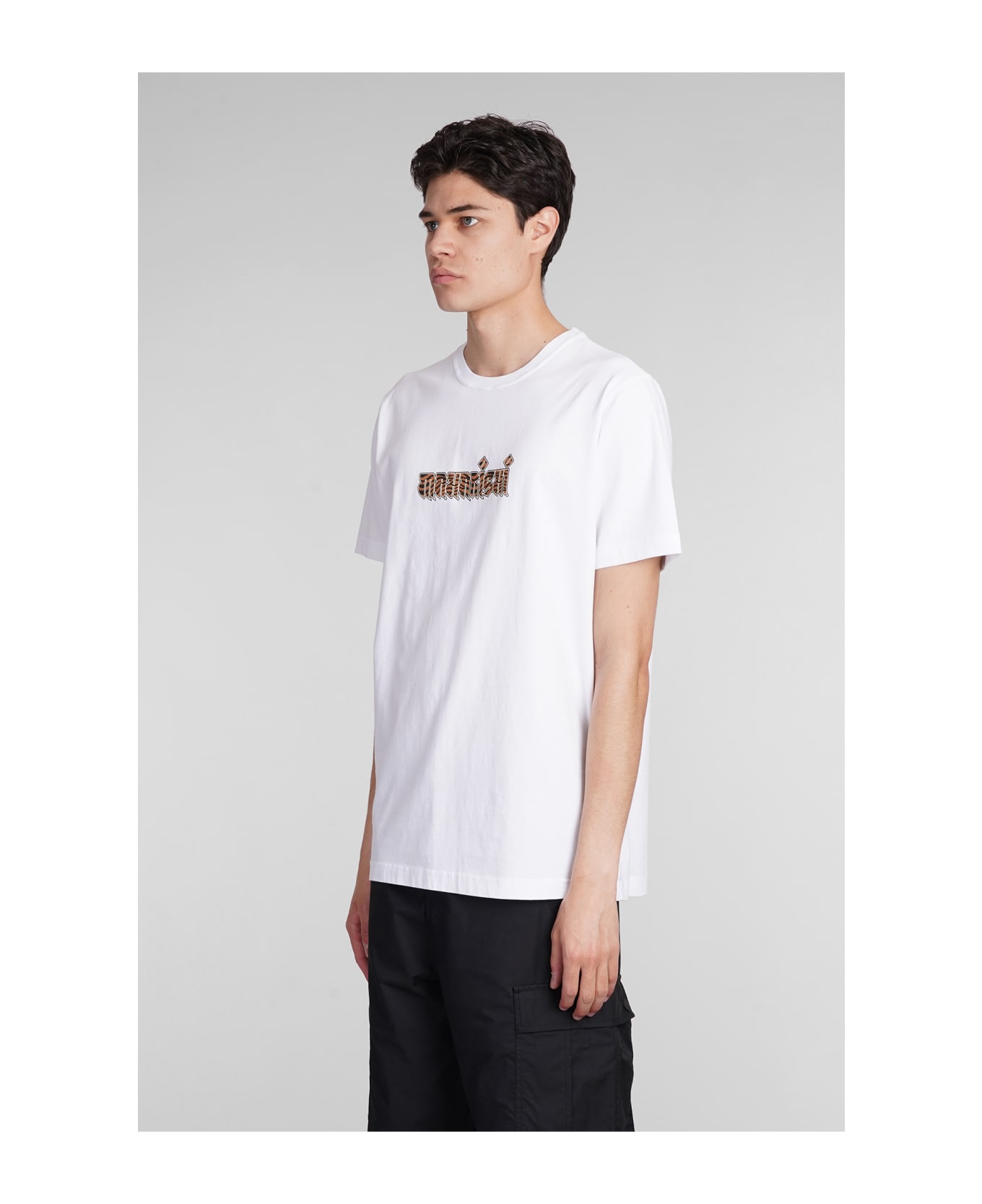 Maharishi T-shirt In White Cotton - white