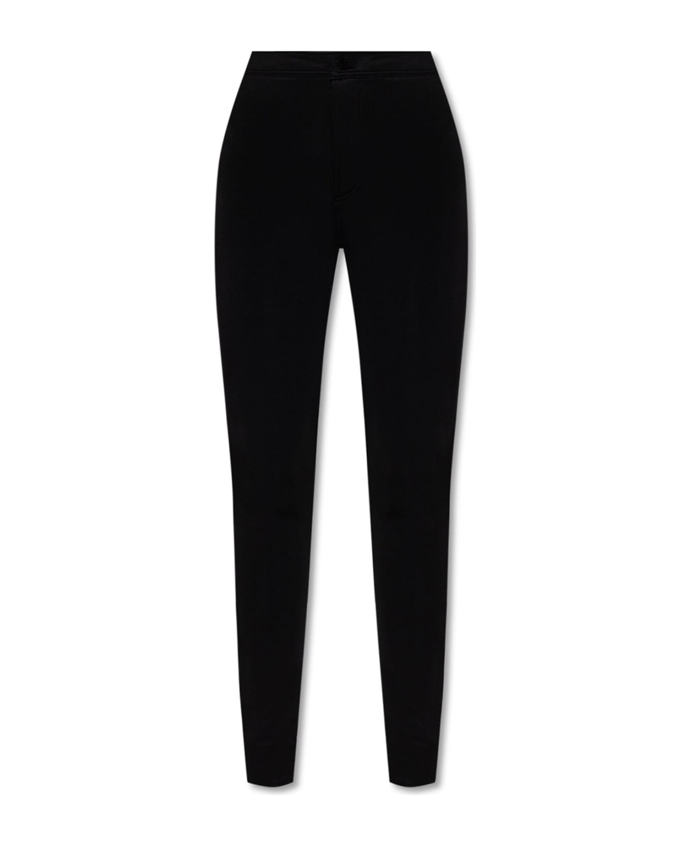 Saint Laurent Drawstring Fitted Trousers - Black ボトムス