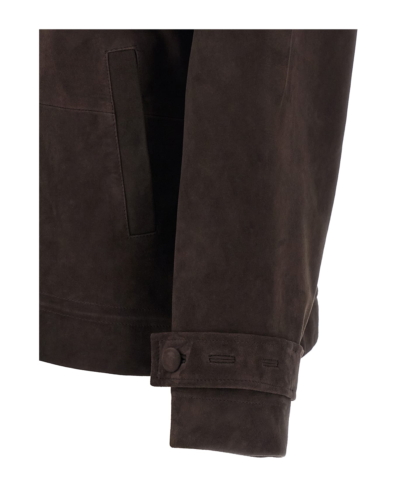 Rotate by Birger Christensen 'oversize Leather' Jacket - Brown