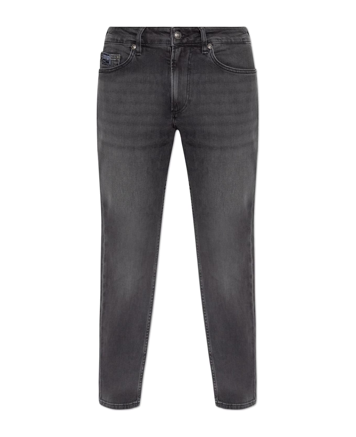 Versace Jeans Couture Jeans With Tapered Legs - black