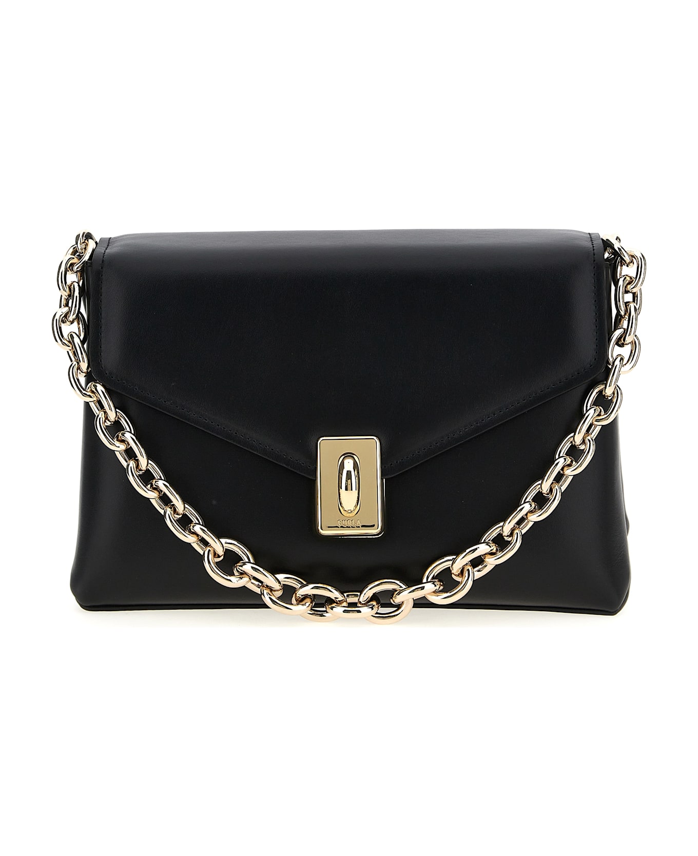 Furla Meridiana Shoulder Bag - Black