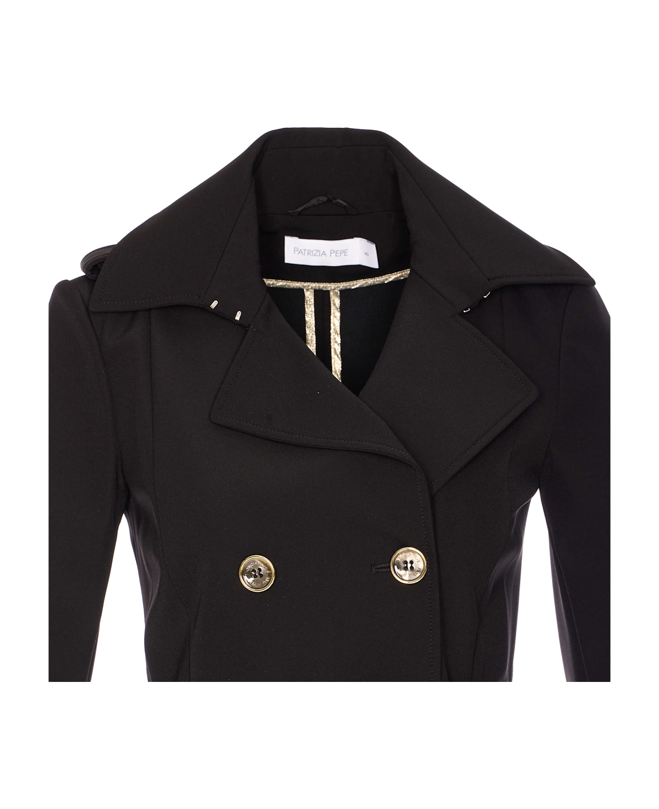 Patrizia Pepe Trench - Black