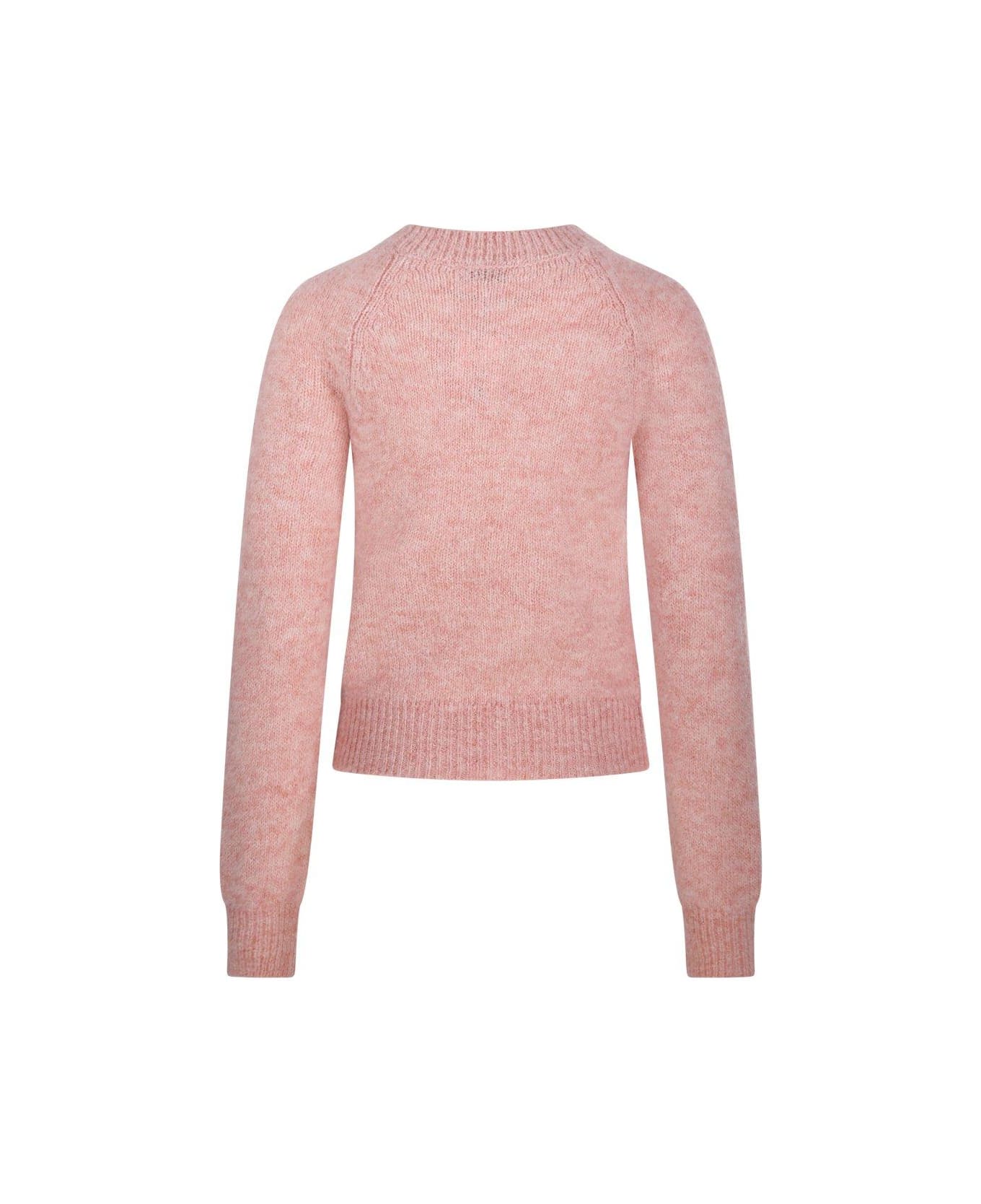 Dries Van Noten Crewneck Knitted Jumper - Pink