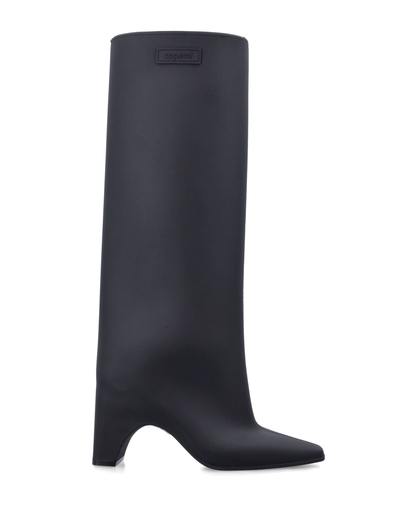 Coperni Rubber Bridge Boots - BLACK