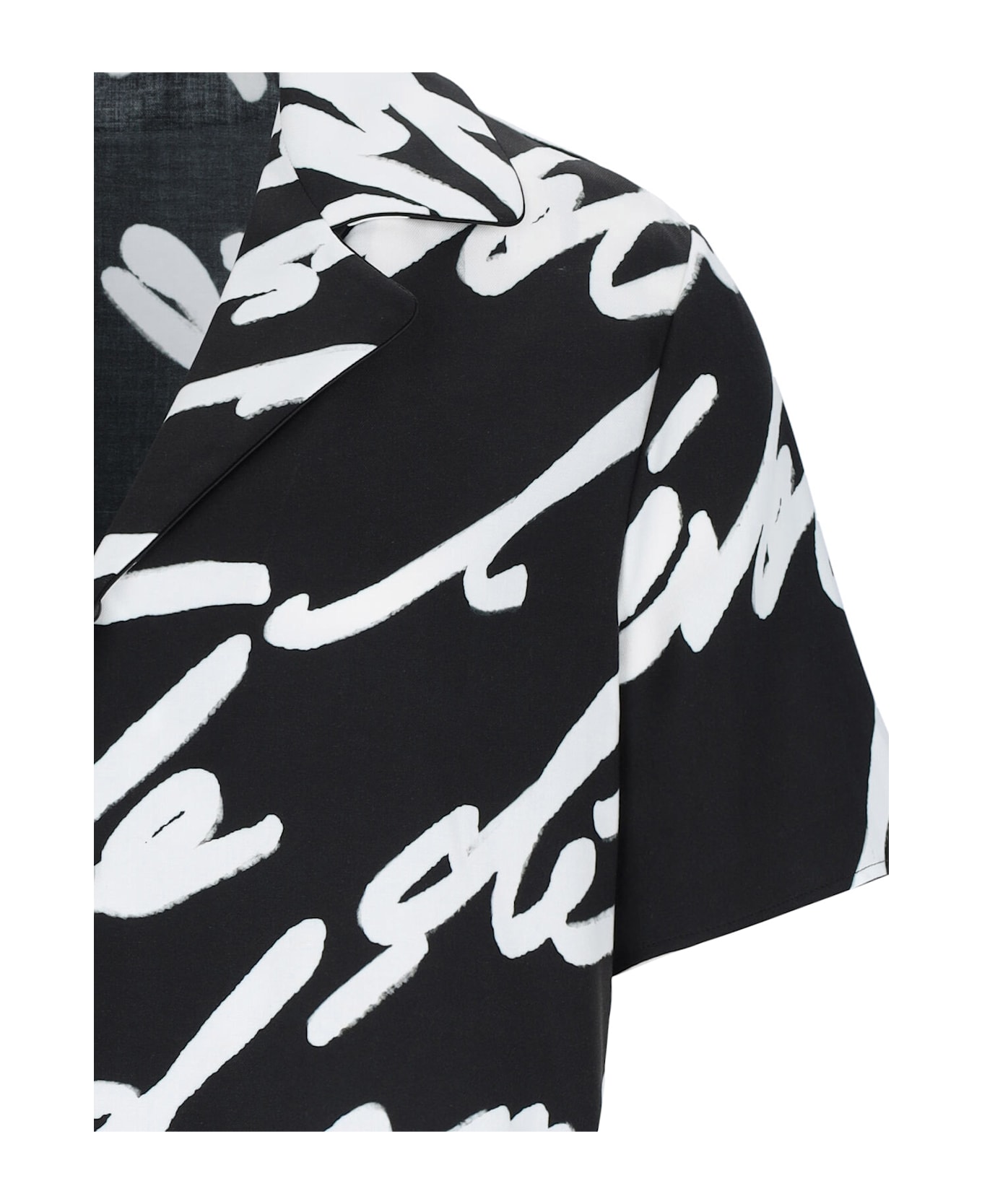 Balmain Black Viscose Shirt - Black