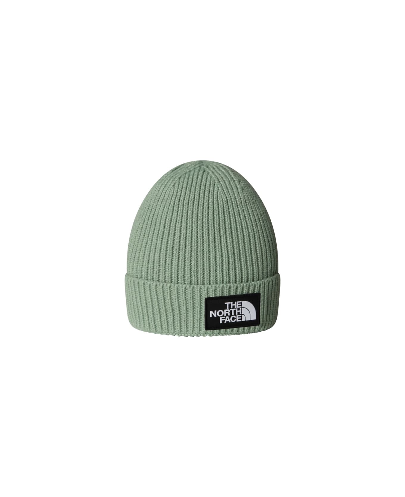 The North Face Beanie With Logo - GREEN