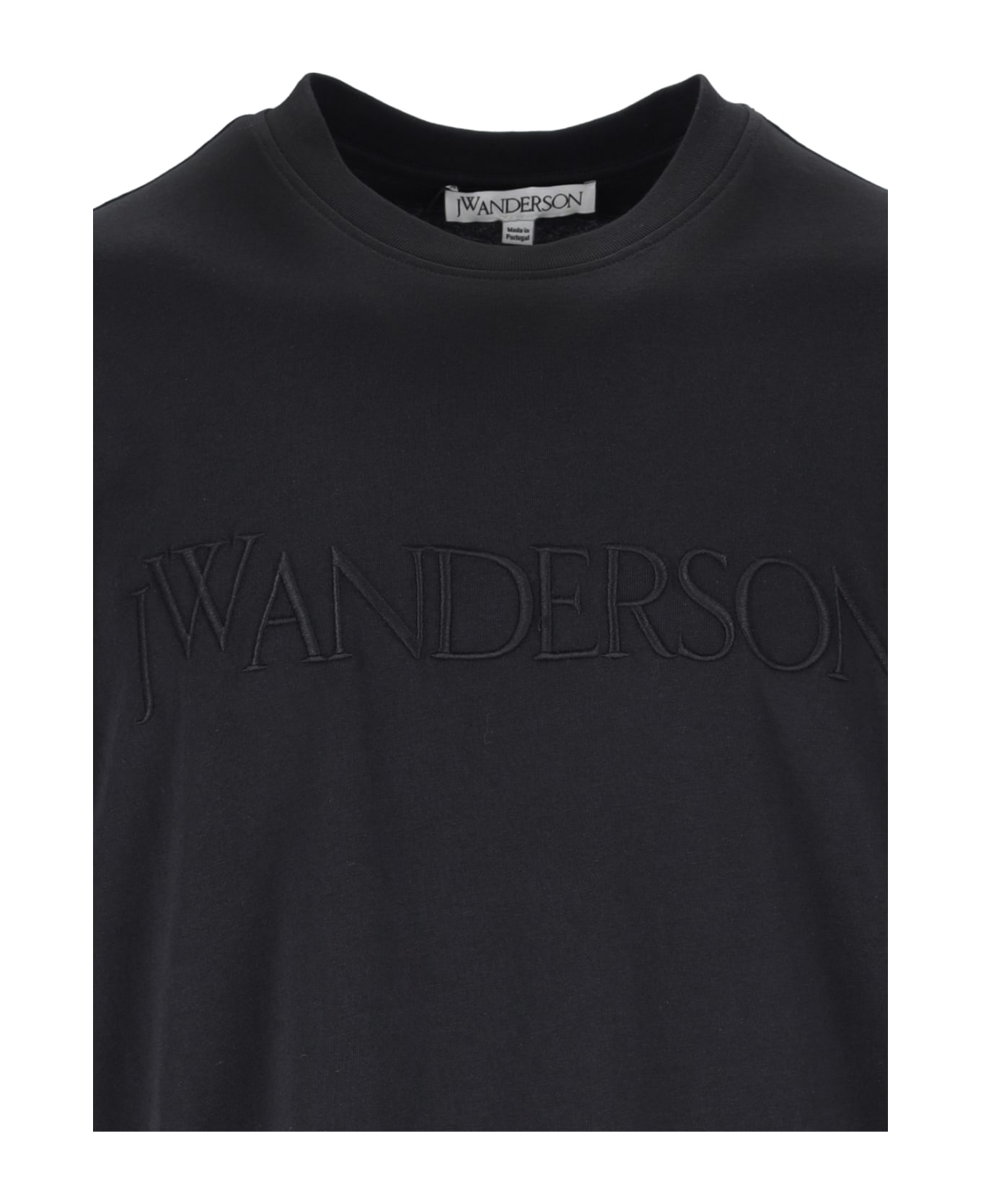 J.W. Anderson Logo T-shirt - Black   シャツ