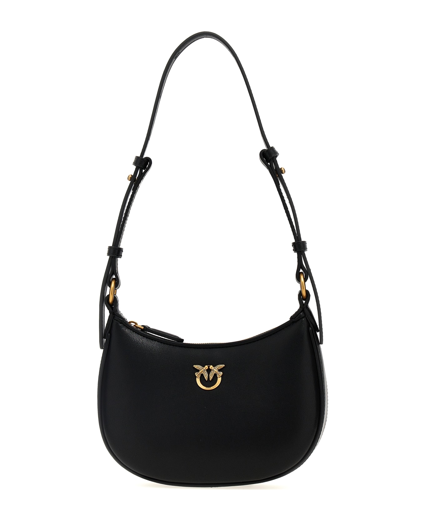 Pinko 
half Moon Baby
 Handbag - Black