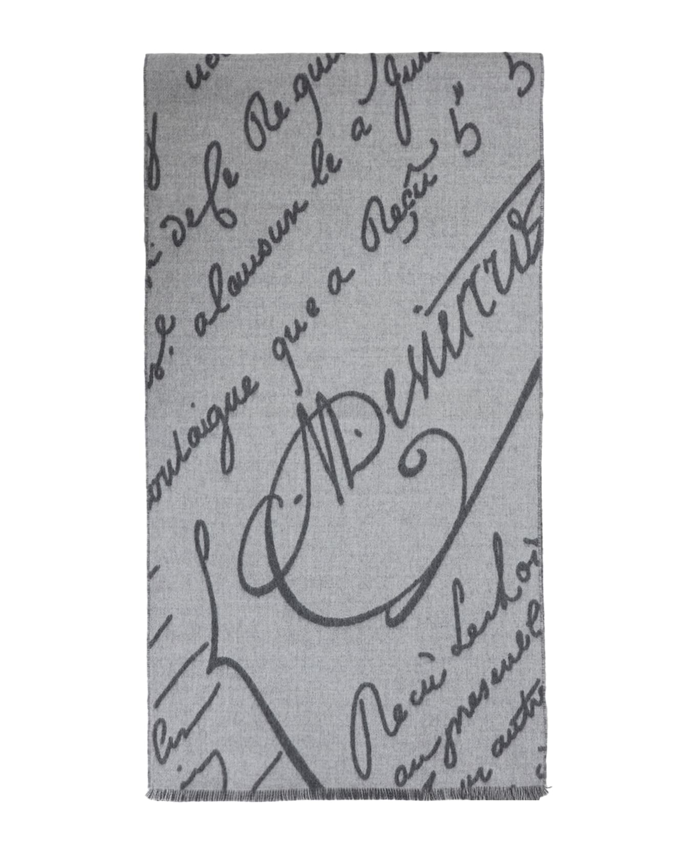 Berluti Wool Scarf - Light Grey