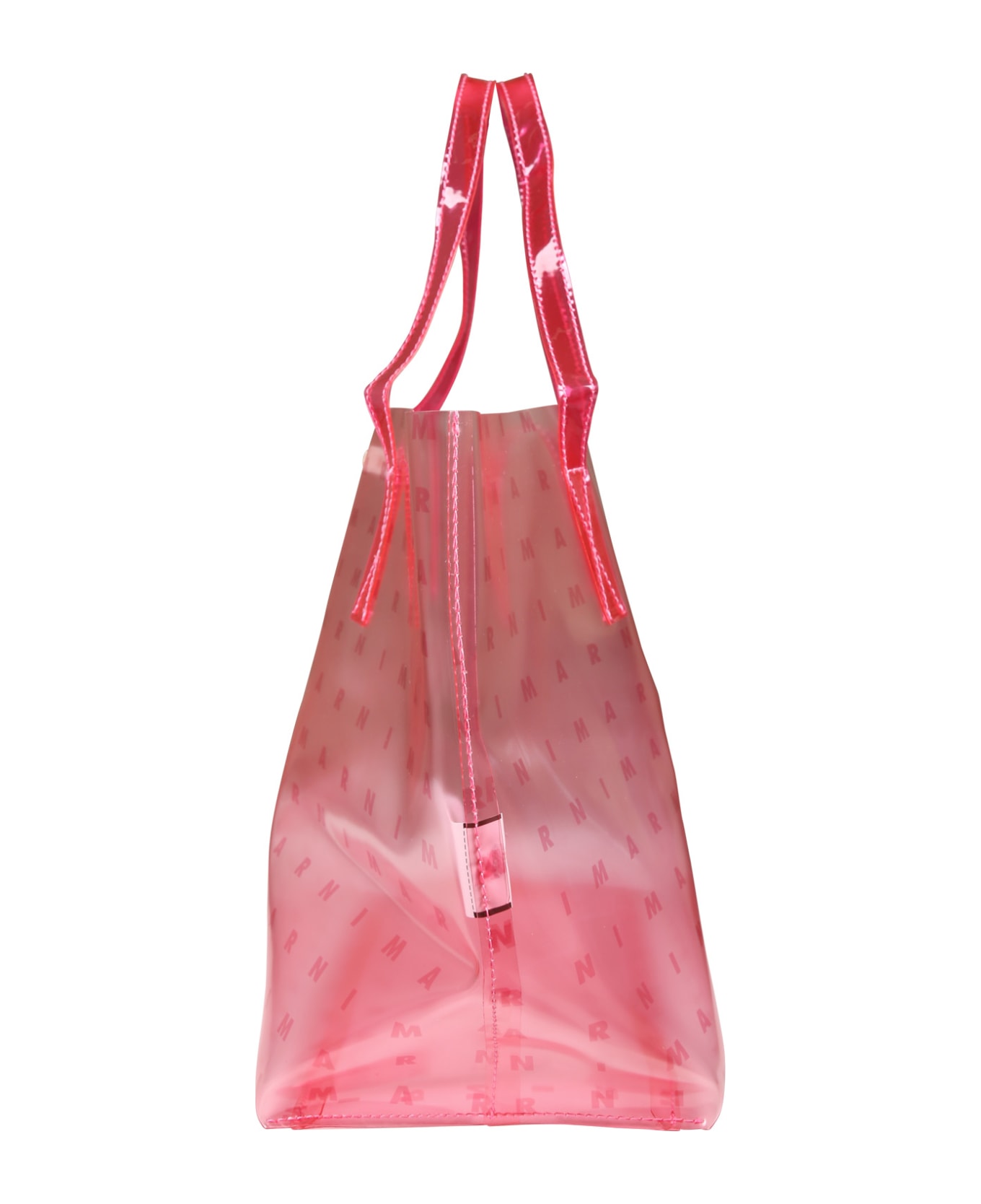 Marni Pink Casual Bag For Girl With Logo - Pink アクセサリー＆ギフト