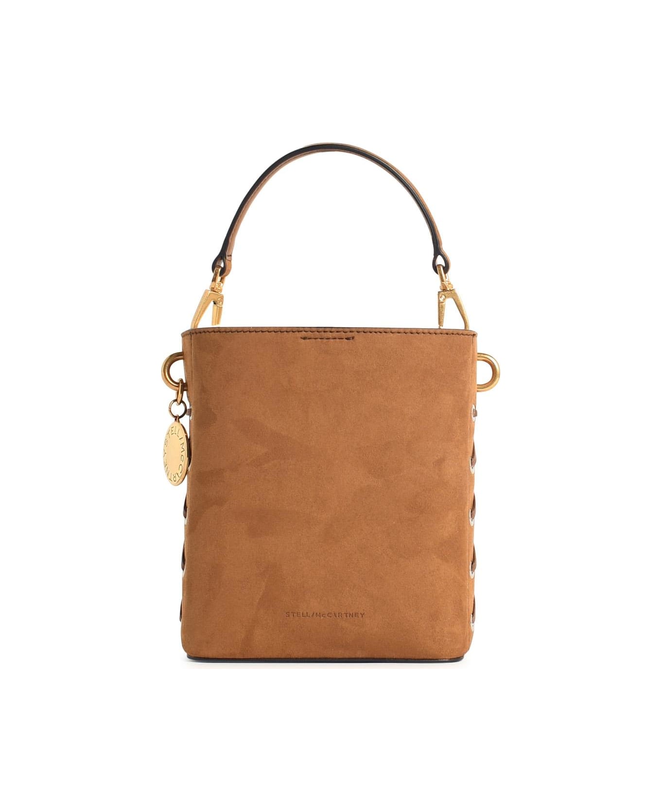 Stella McCartney 
soft
 Eco Alter Mat Beige Crossbody Bag - Brown