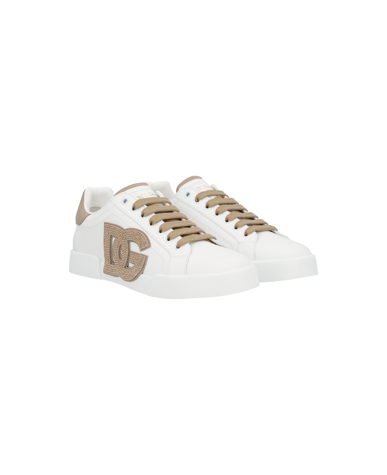 Dolce 
Gabbana "portofino Light Strobel" Sneaker - WHITE