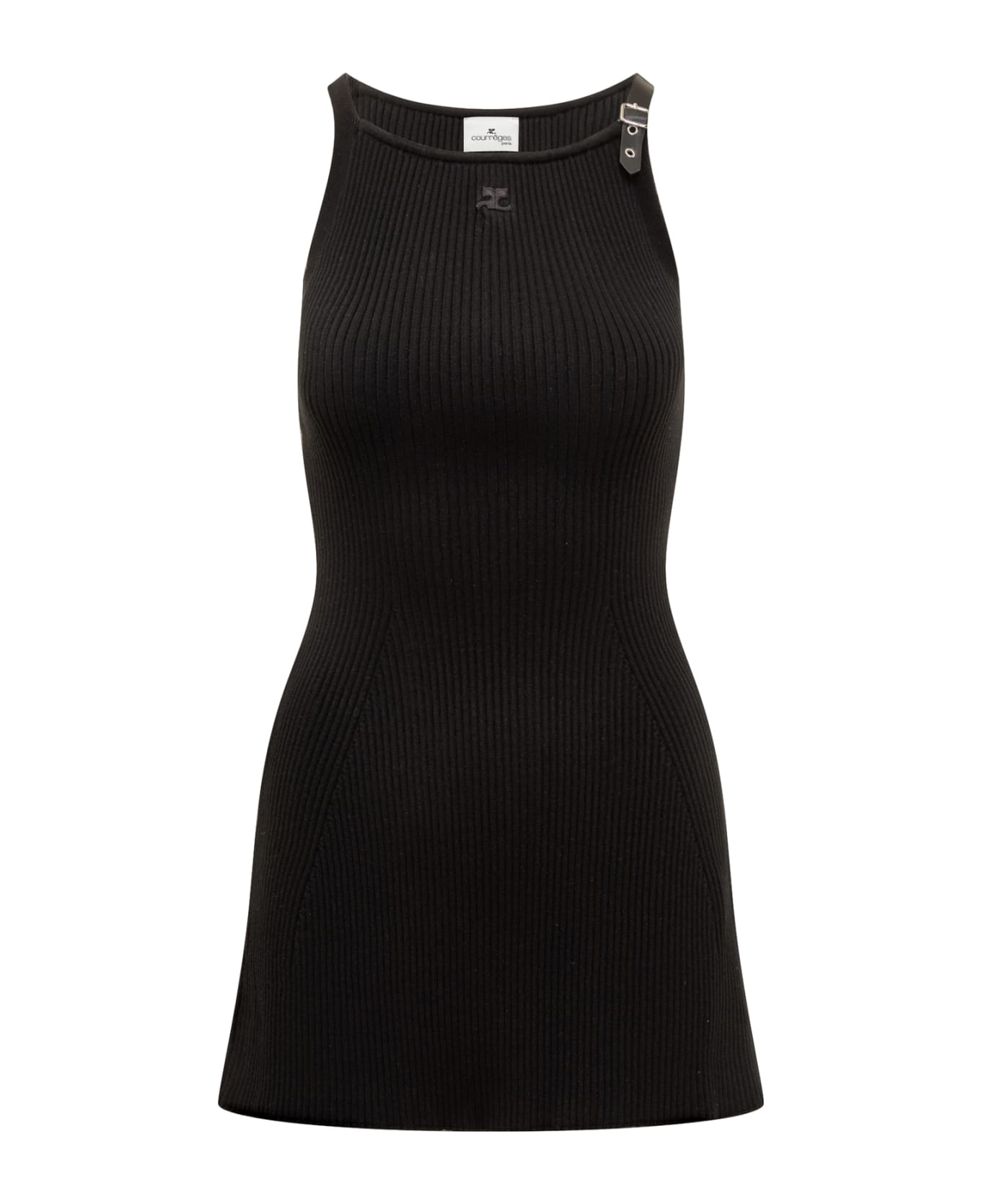 Courrèges Dress - Black ワンピース＆ドレス
