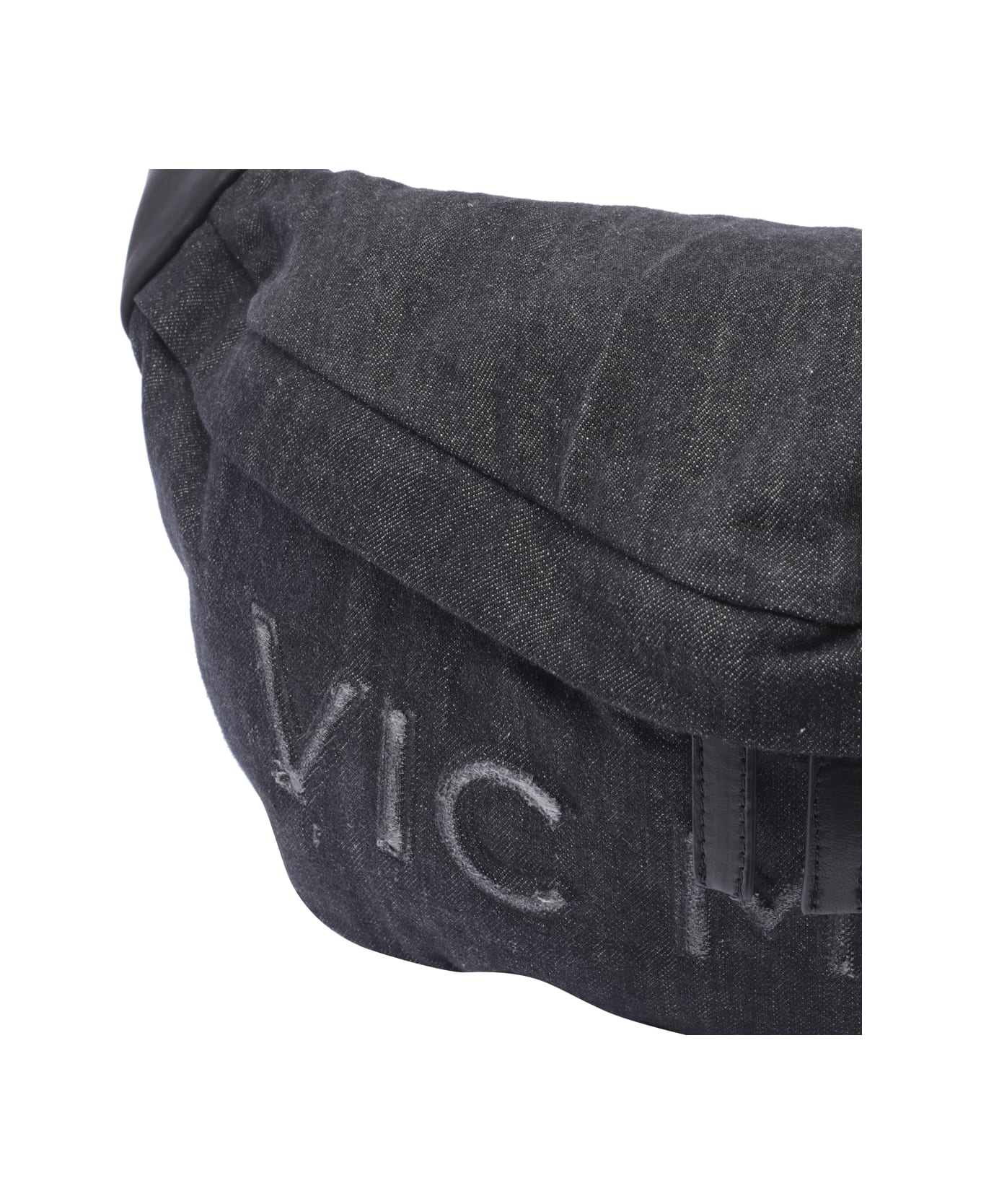 Vic Matié Logo Belt Bag - Black