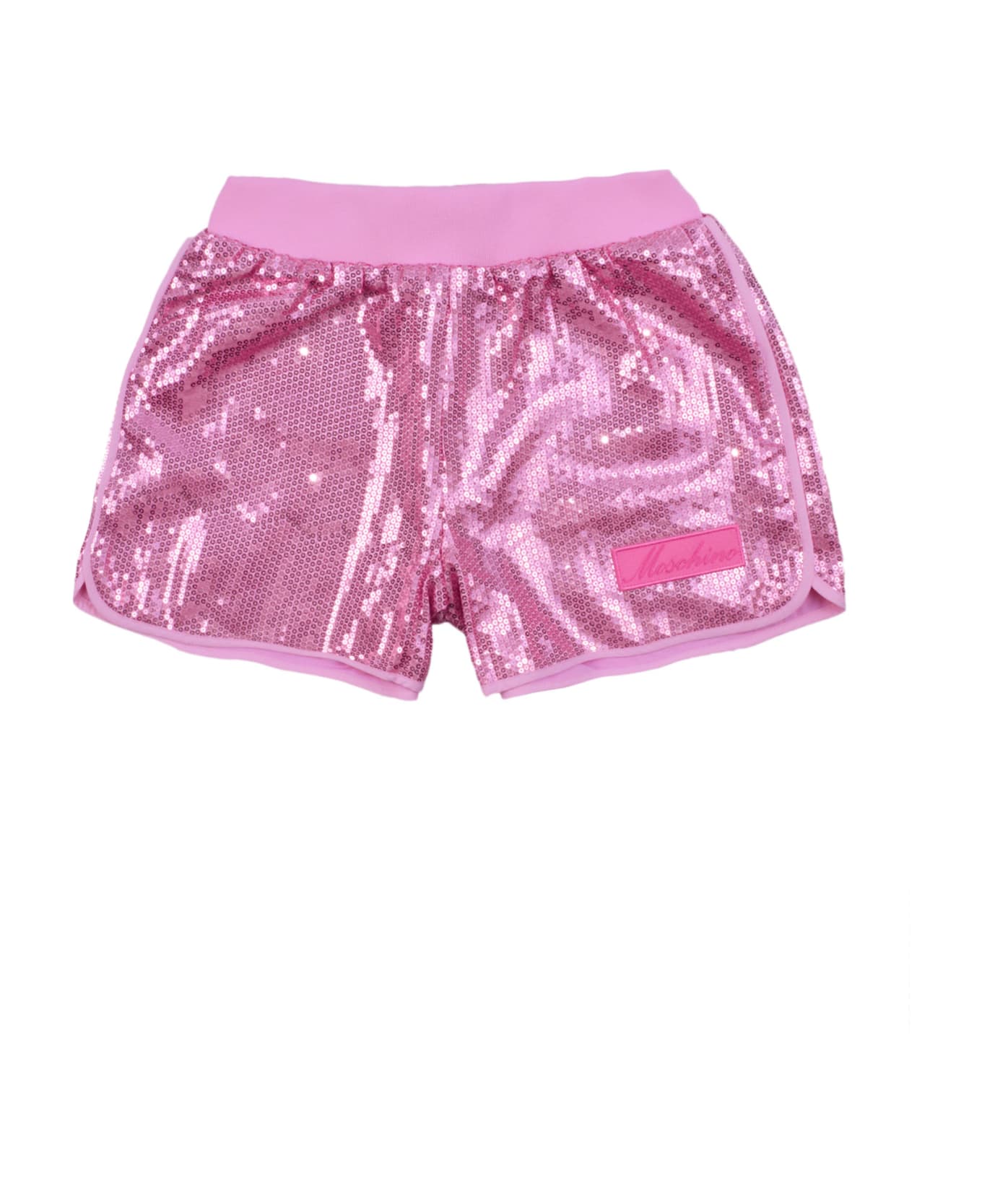Moschino Shorts With Sequins - Rose