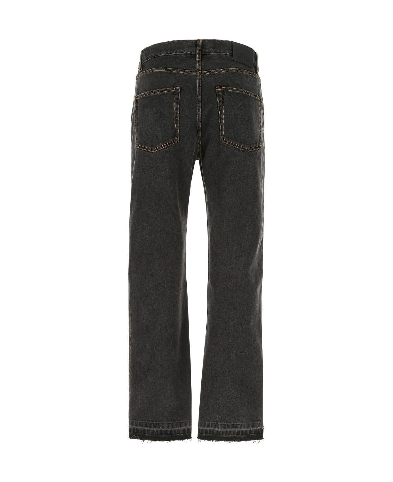 Alexander McQueen Black Denim Jeans - Black デニム