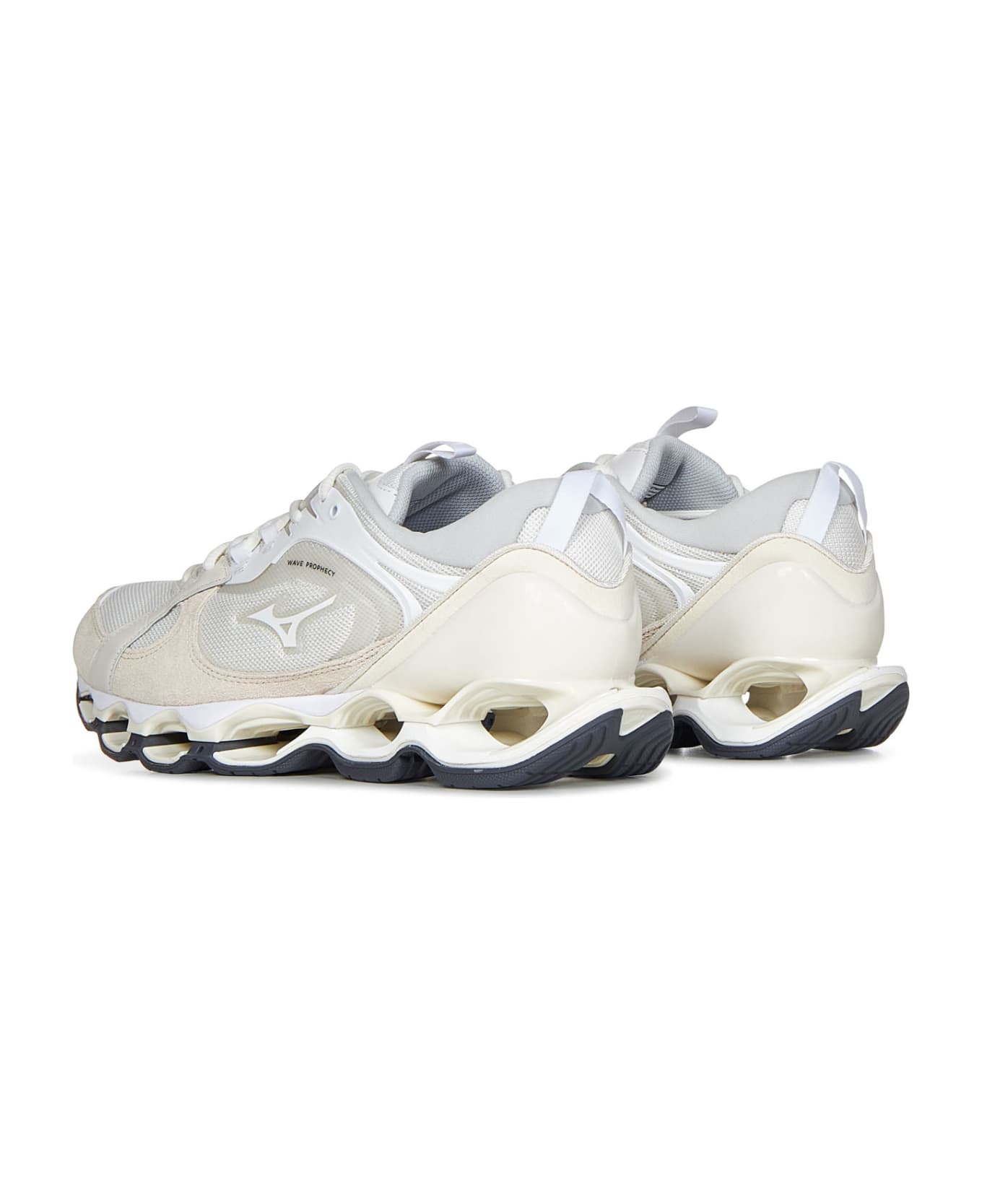 Mizuno Wave Prophecy Beta 2 Sneakers - Snow white/white/pristine