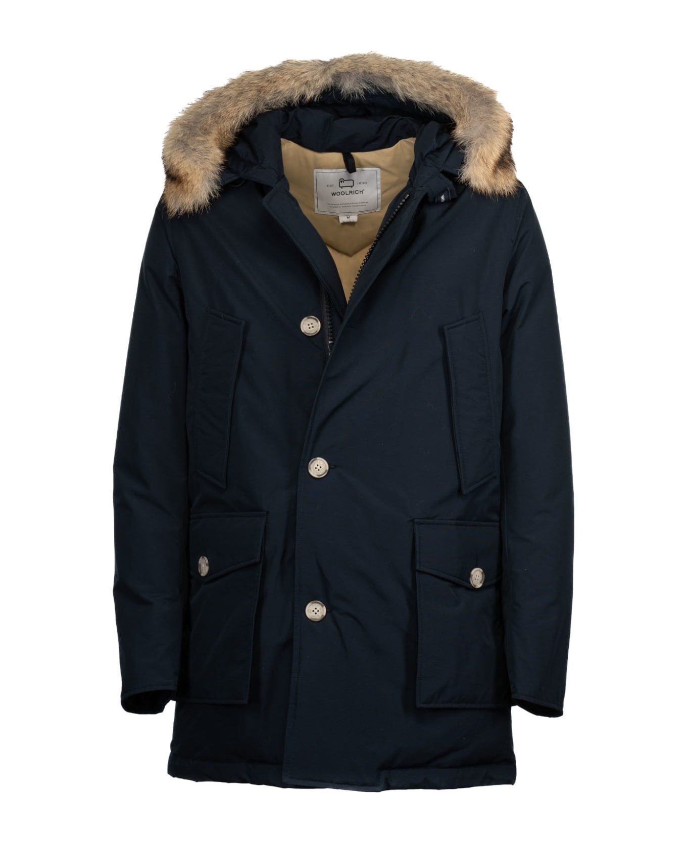 Woolrich Arctic Detachable Fur Parka - Blu