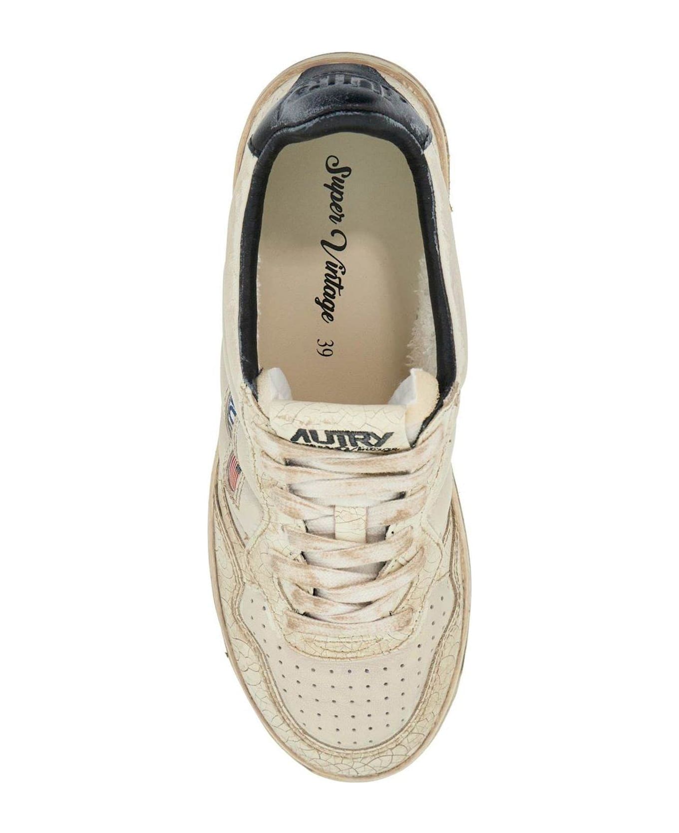 Autry Super Vintage Lace-up Sneakers