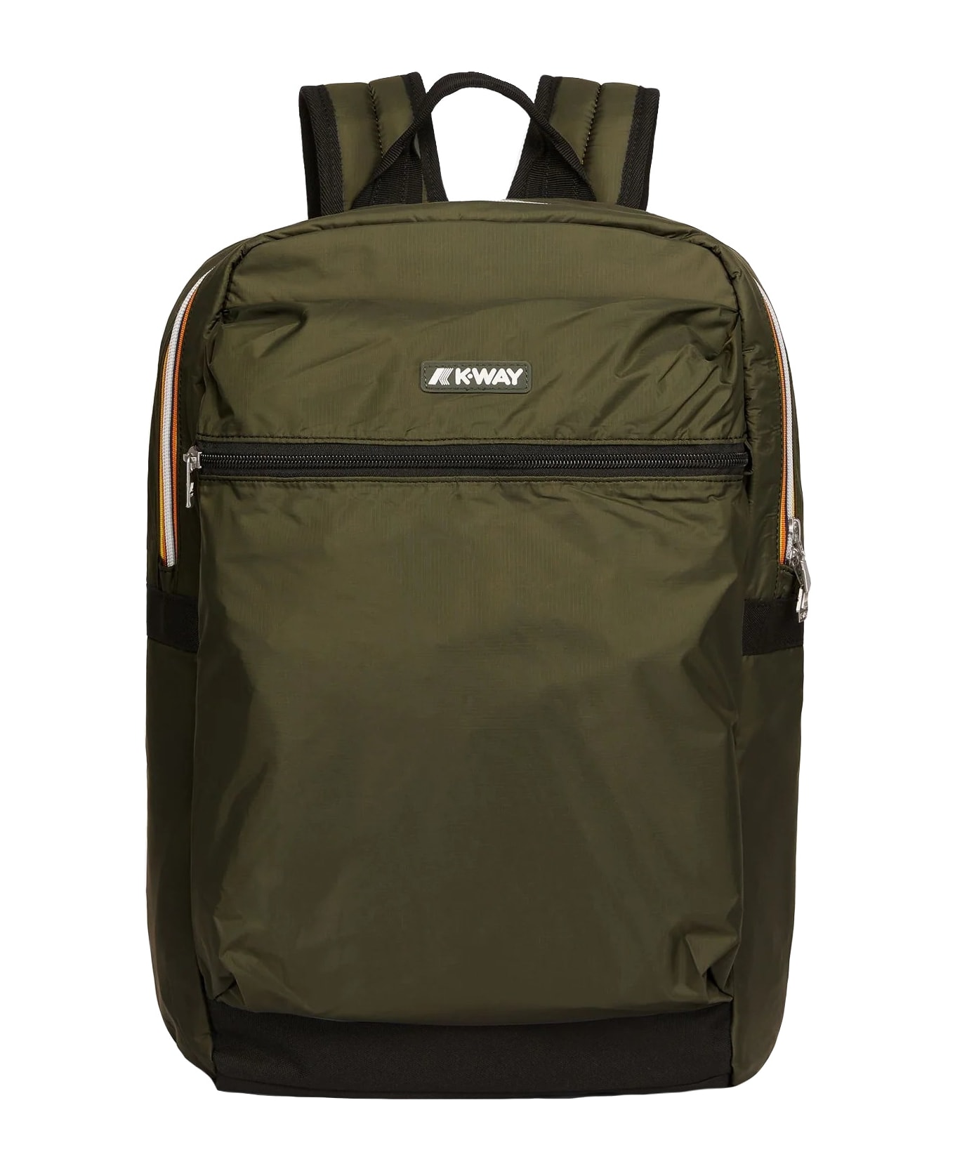 K-Way Laun Bag Shoulder Bag - GREEN BLACKISH