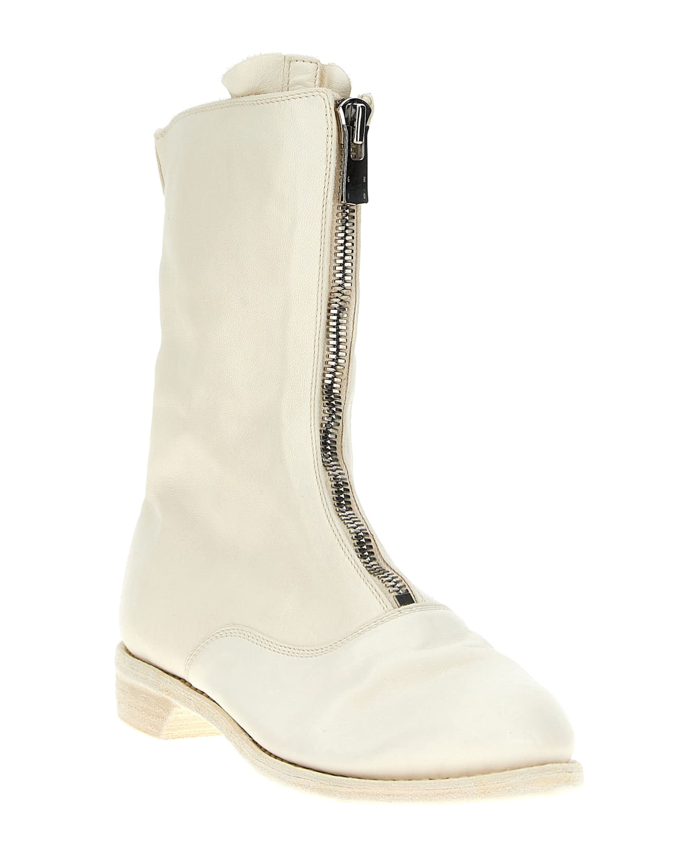 Guidi '310' Ankle Boots - White ブーツ