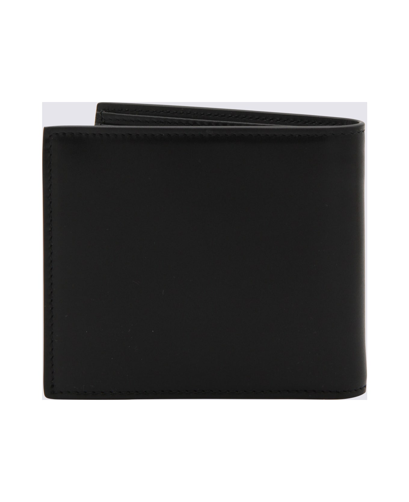 Saint Laurent Black Leather Wallet - Black