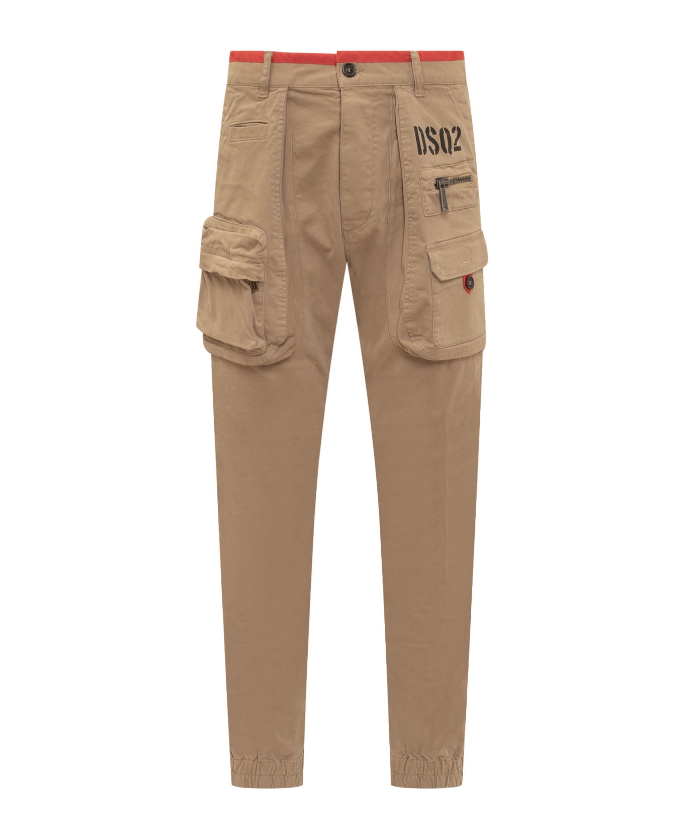Dsquared2 Sexy Cargo Fit Trousers - Beige