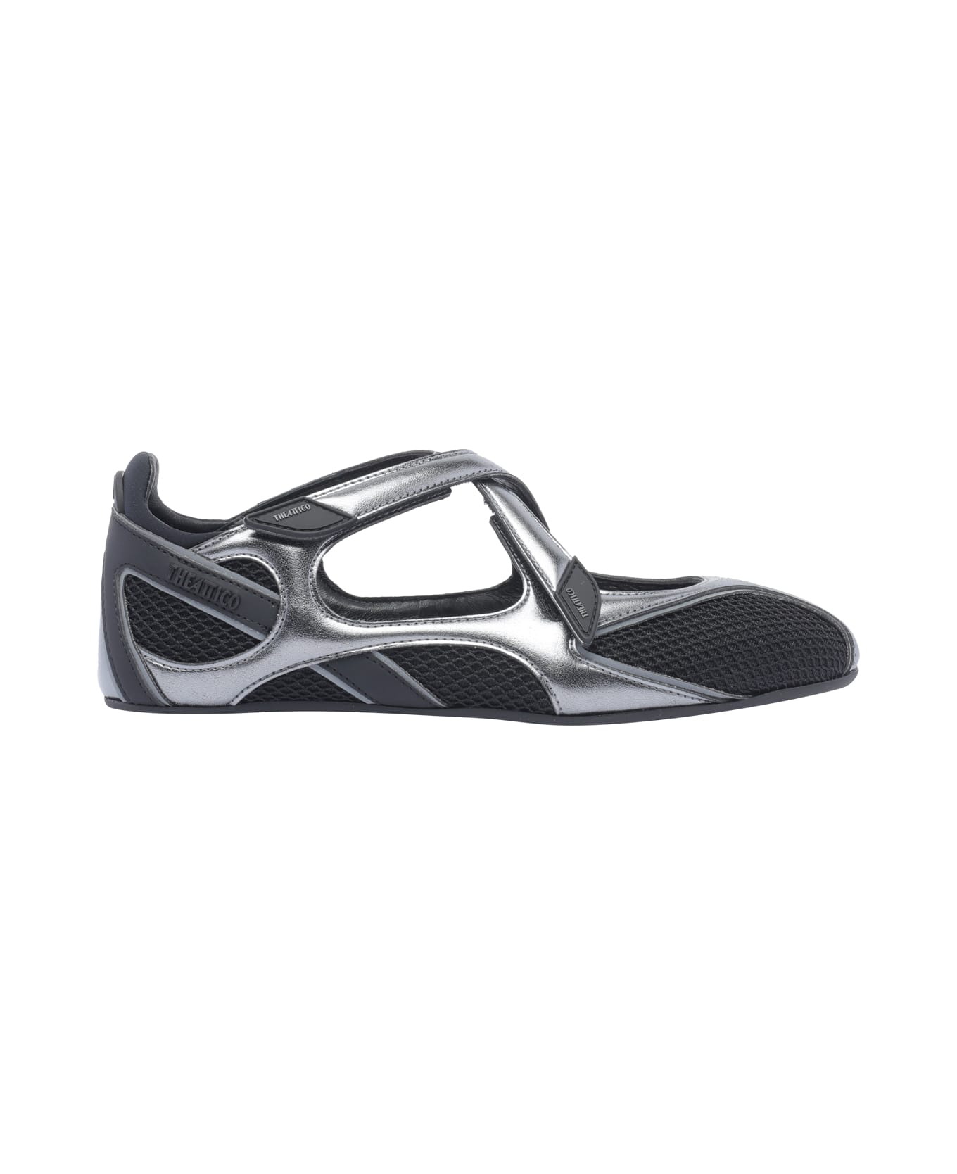 The Attico Nomad Flat Ballets - Black